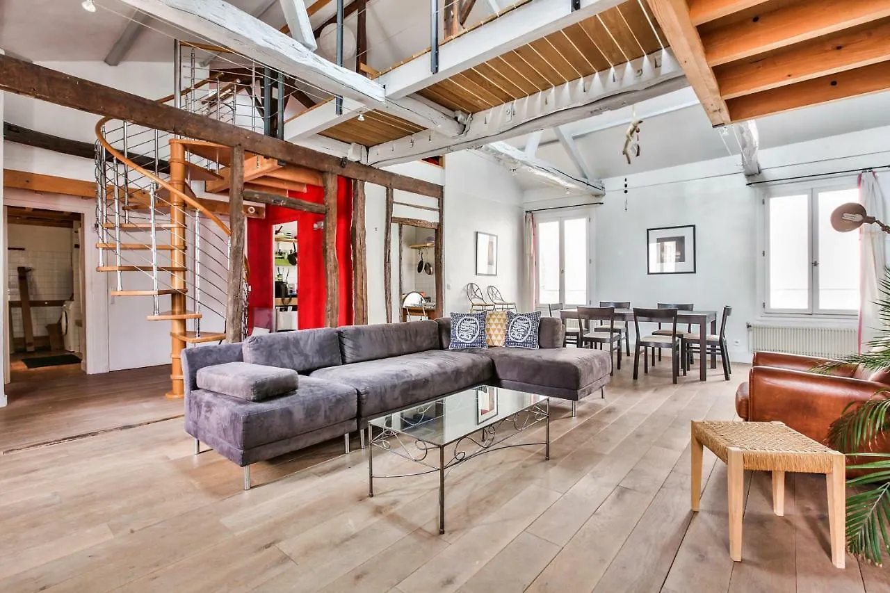 Charming Duplex Bastille By Weekome Paris 0*,